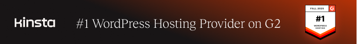 Kinsta #1 WordPress Hosting Provider
