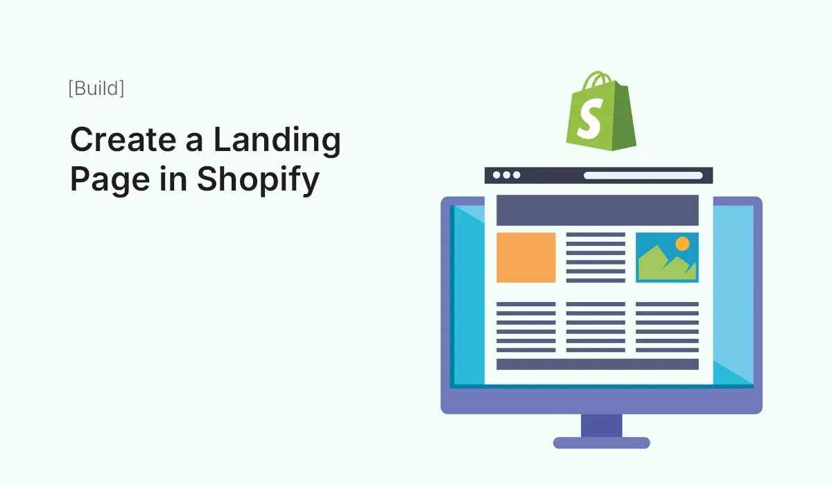 Create a Landing Page in Shopify