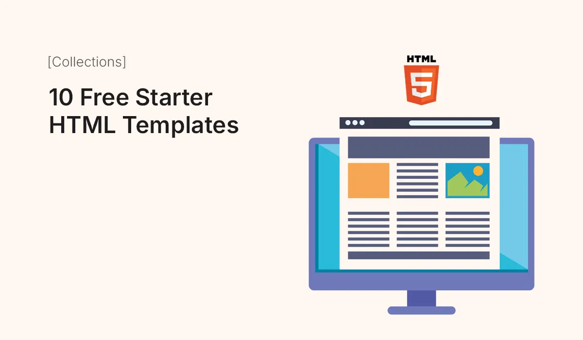 10 Free Starter HTML Templates