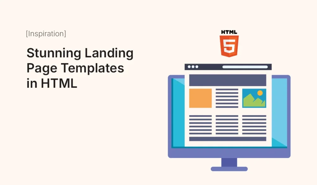 Stunning HTML landing page templates for developers