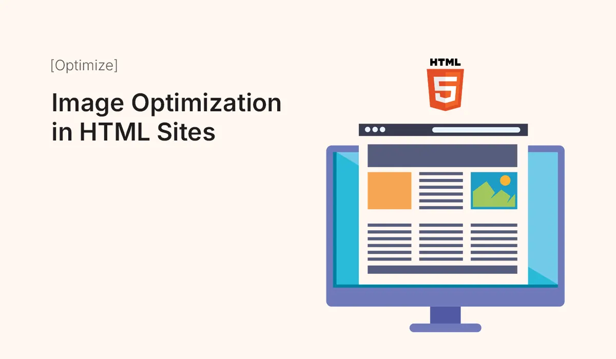 Image Optimization in HTML Sites