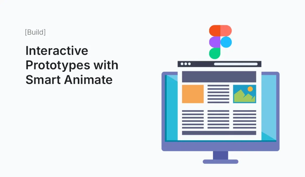 Interactive prototypes in Figma created with Smart Animate transitions