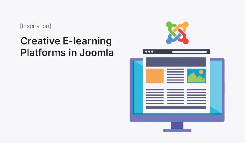 Creative e-learning platforms built with Joomla CMS