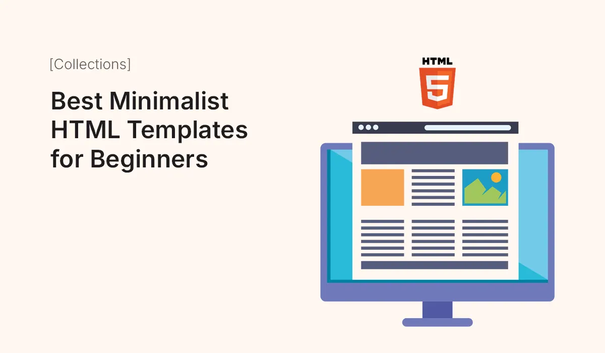 Best Minimalist HTML Templates for Beginners