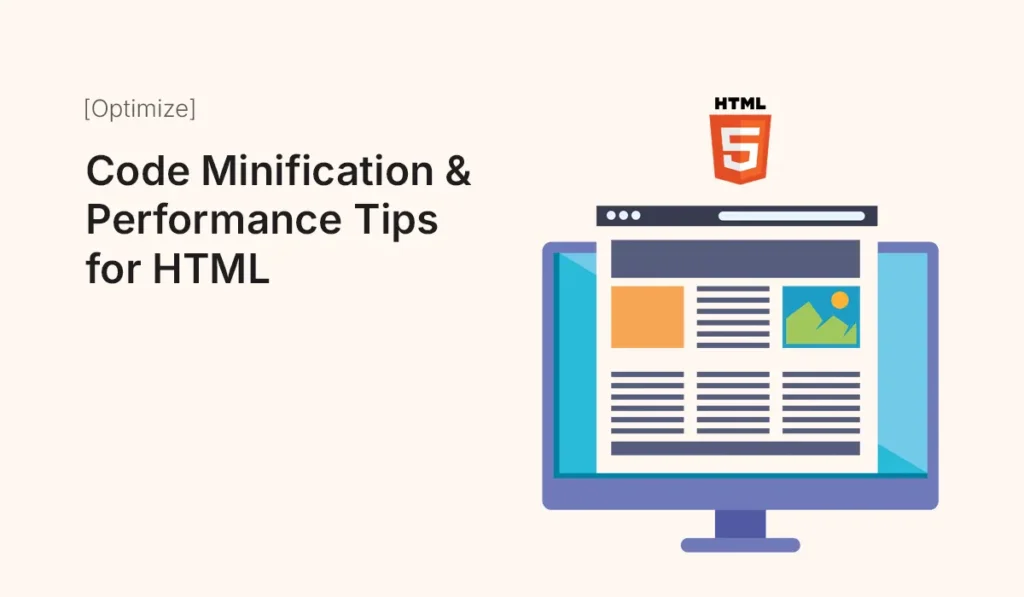 Code Minification and Performance Optimization for HTML Websites