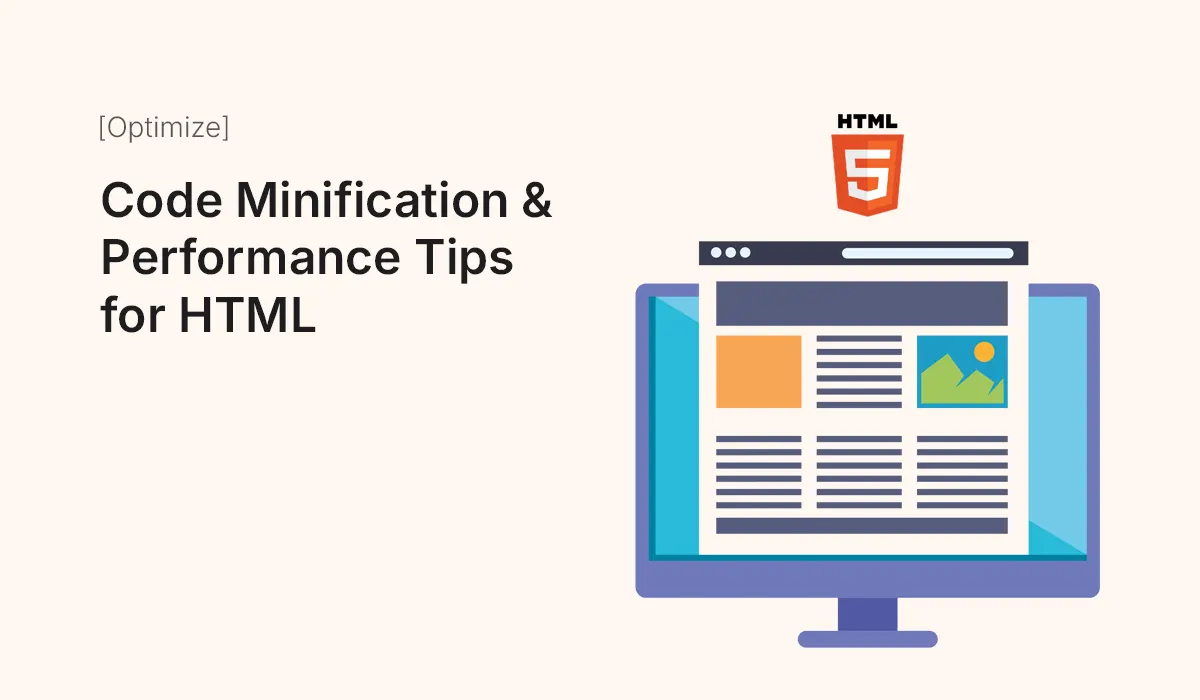 Code Minification and Performance Optimization for HTML Websites