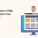 Minimalist HTML Templates that Inspire